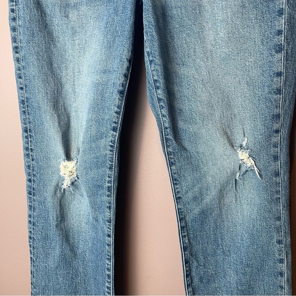 J Crew Slim Boyfriend Jean Tinted Indigo Wash 27T 27 Tall - Picture 4 of 13